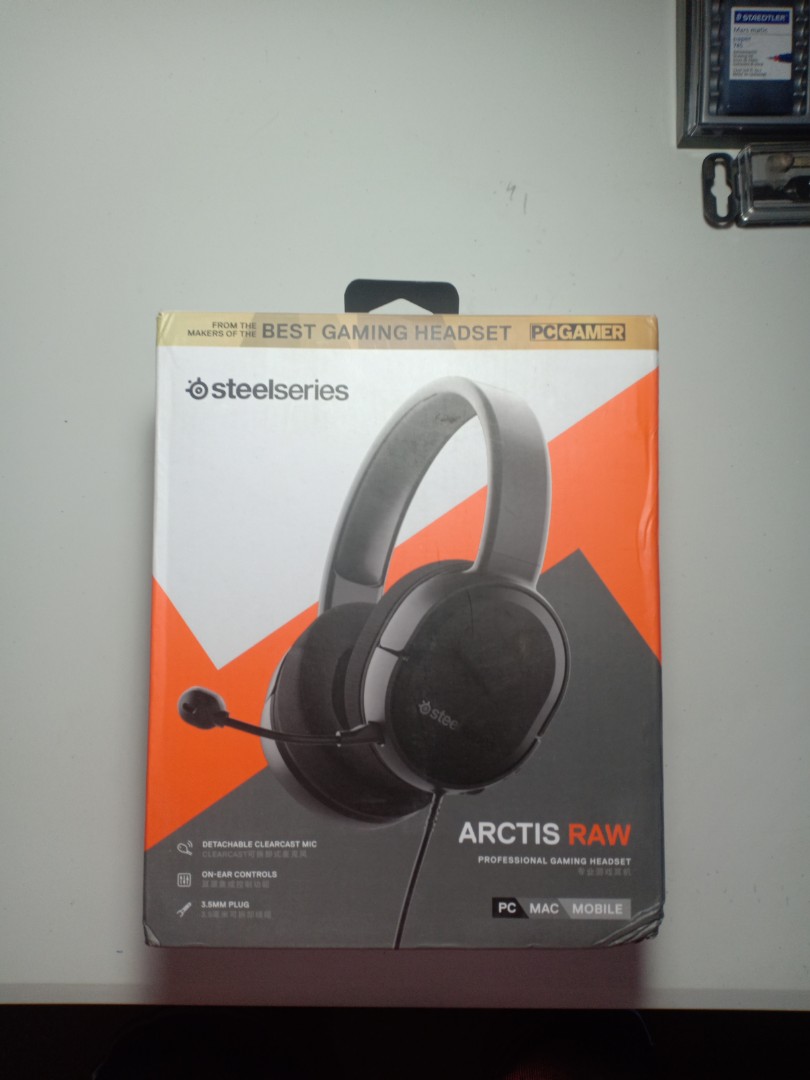 Steelseries arctis raw wired gaming 2025 headphone