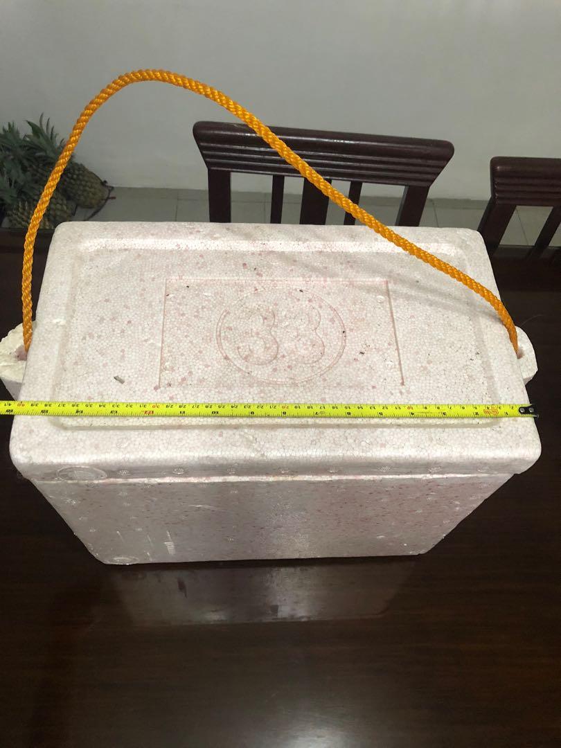 ❤️STYROFOAM ICE CHEST RECTANGULAR (Category: Storage Boxes & Baskets) located in Cainta. Submitted by shalaleah (Listing ID 1127404821, Image 3). Description: No issue.