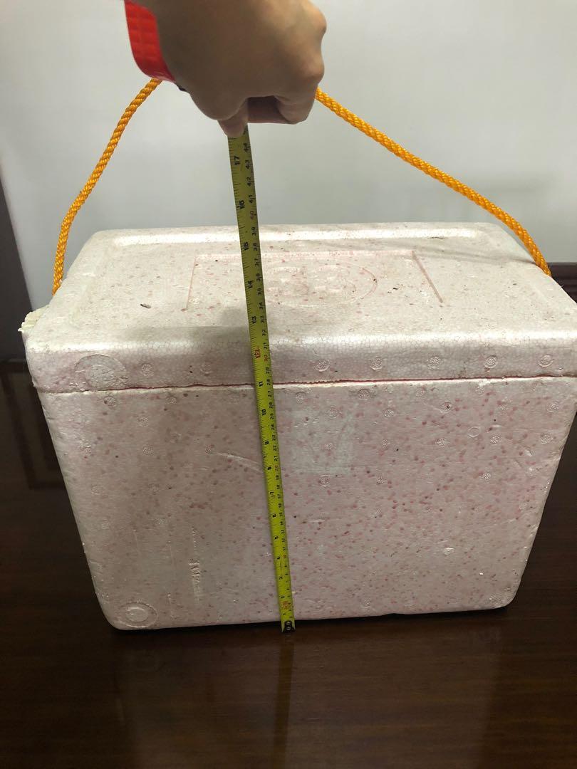 ❤️STYROFOAM ICE CHEST RECTANGULAR (Category: Storage Boxes & Baskets) located in Cainta. Submitted by shalaleah (Listing ID 1127404821, Image 2). Description: No issue.