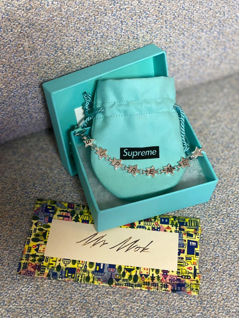 Supreme Tiffany  Co. Star bracelet silver 925, 女裝, 飾物及配件, 手鍊- Carousell