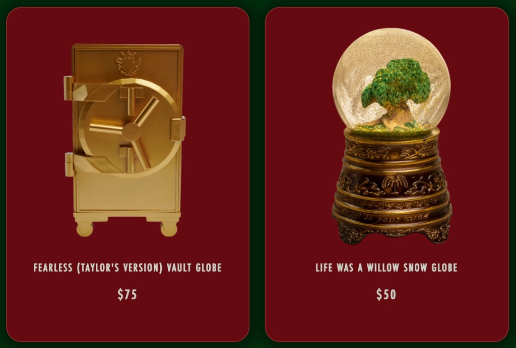 Taylor Swift Group Buy Orders | Snow Globe Vault Evermore, Hobbies 