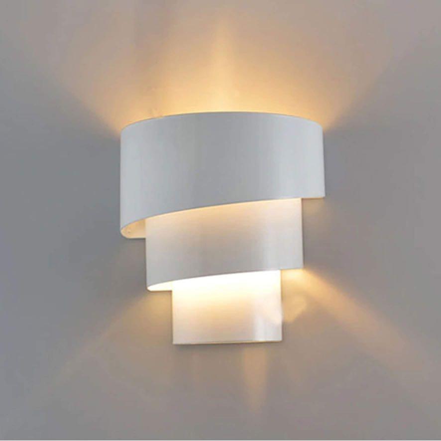 Thrisdar Modern Spiral LED Wall Lamp (Category: Lighting) located in Pasay City. Submitted by ayinong168 (Listing ID 1127355888, Image 2). Description: Item Name: THRISDAR Modern Spiral LED Wall Lamp Decorative Lighting (White) Description: -Can be lighted as plain white/ warm white -Usable for: living room, hallway. bathroom, entrance hall, kitchen or dining room -Lamp volume: 18.5*10*18.5 cm -Made of plated spiral iron/ avoids rust NOTE: Light 
