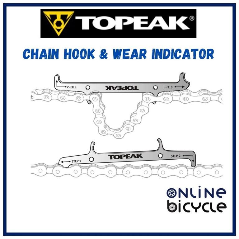 Topeak chain hook 2025 & wear indicator