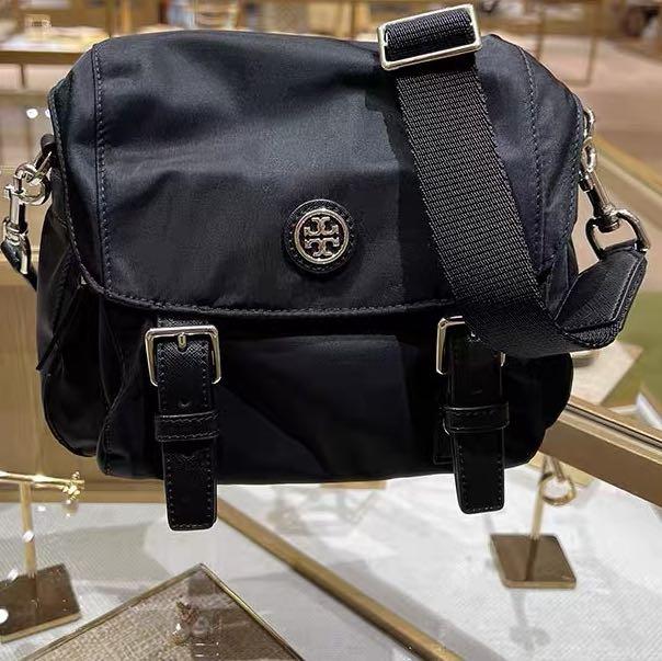 Tory Burch nylon messenger bag crossbody camerabag, Women's Fashion, Bags &  Wallets, Cross-body Bags on Carousell