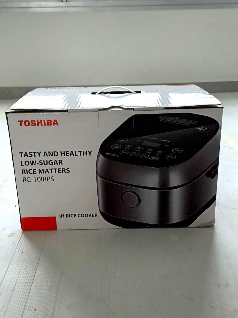 Toshiba Rice Cooker RC10IRPS LowGI IH Rice Cooker (1.0L), TV & Home Appliances, Kitchen