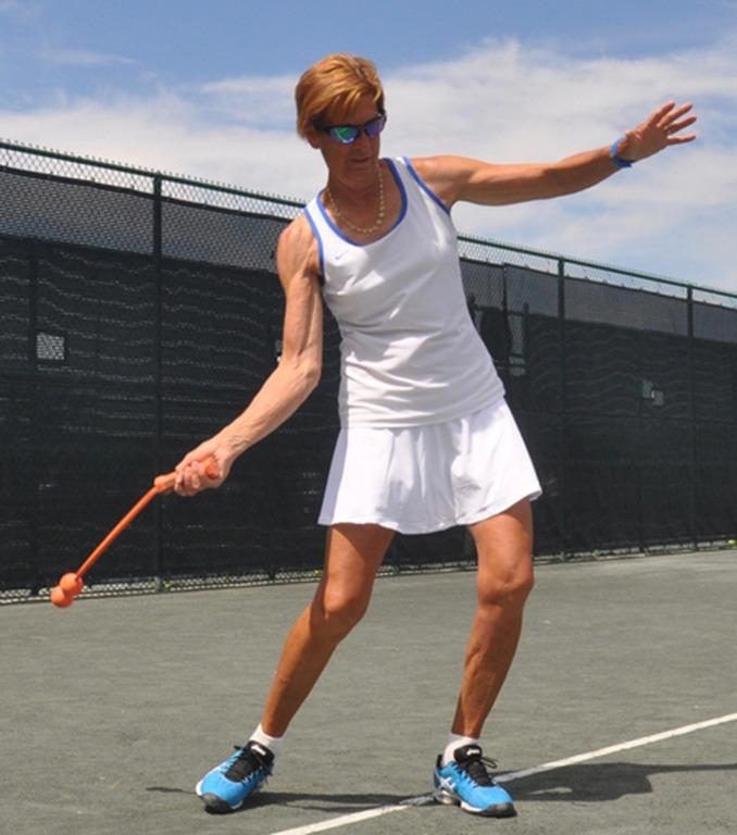 Total Serve Tennis ServeMaster Serve Tool & Swing Trainer. For Training