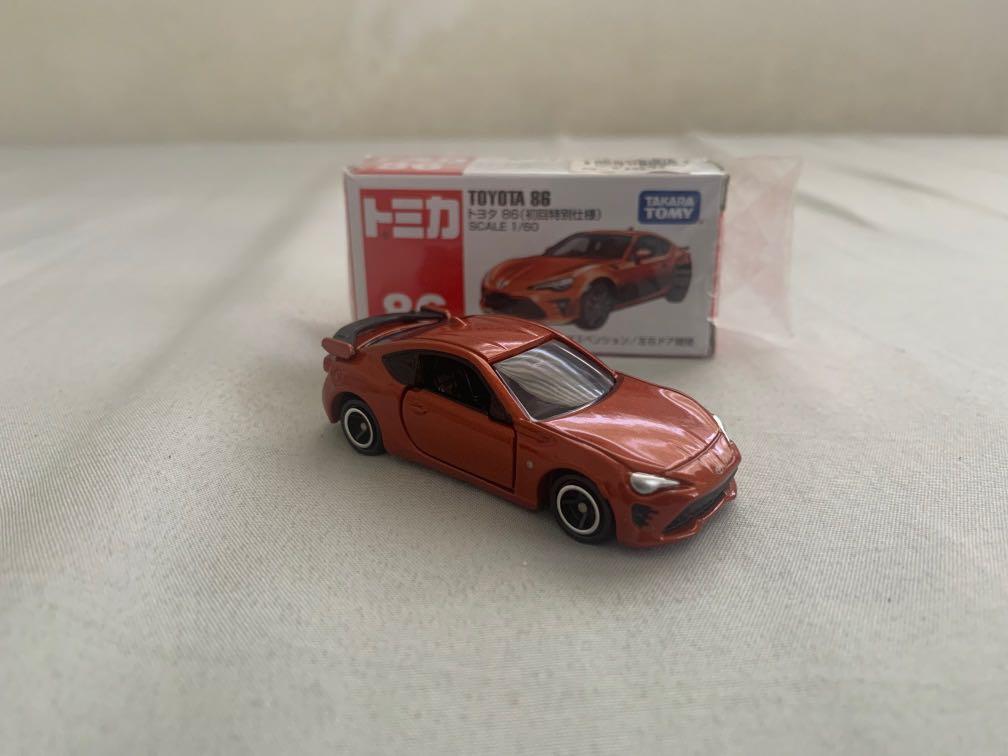 Toyota GT86 tomica 1/60 scale (Category: Vehicle & Diecast Models) located in Binan City. Submitted by spec.a (Listing ID 1127337059, Image 1). Description: .