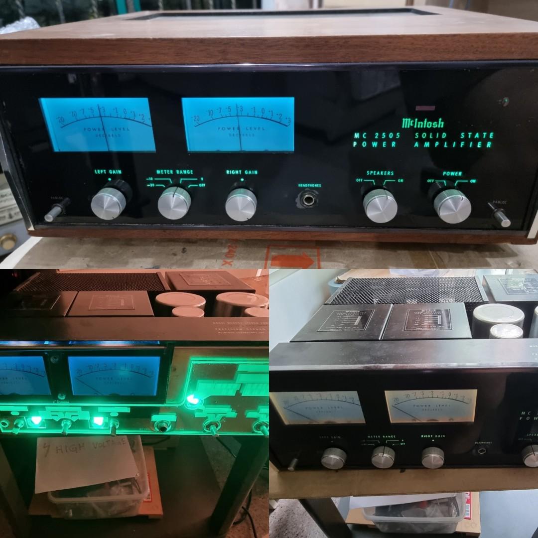 Power Amplifier, Preamplifier Repair Service for McIntosh, Accuphase