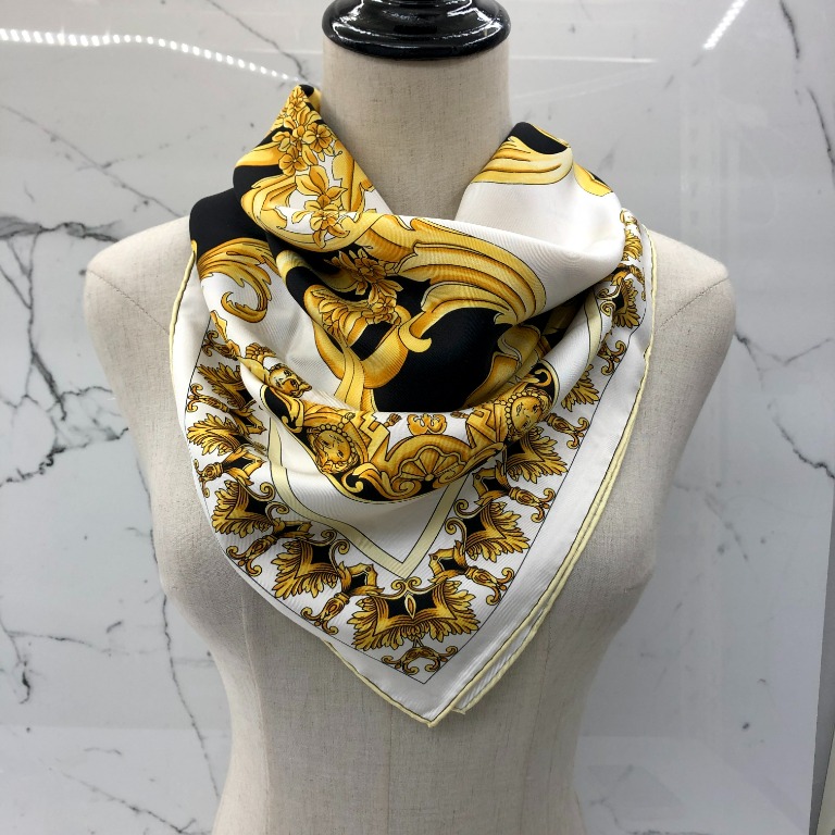 Versace silk hot sale scarf sale