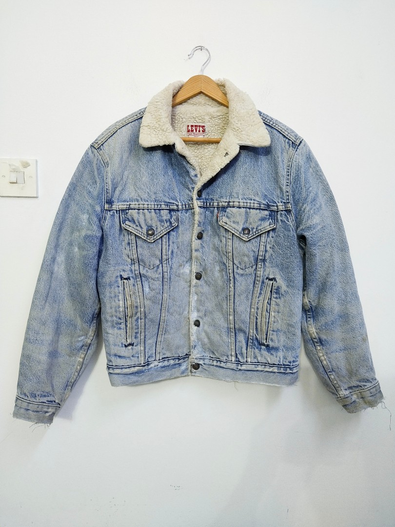 Vintage levis sherpa hotsell jacket