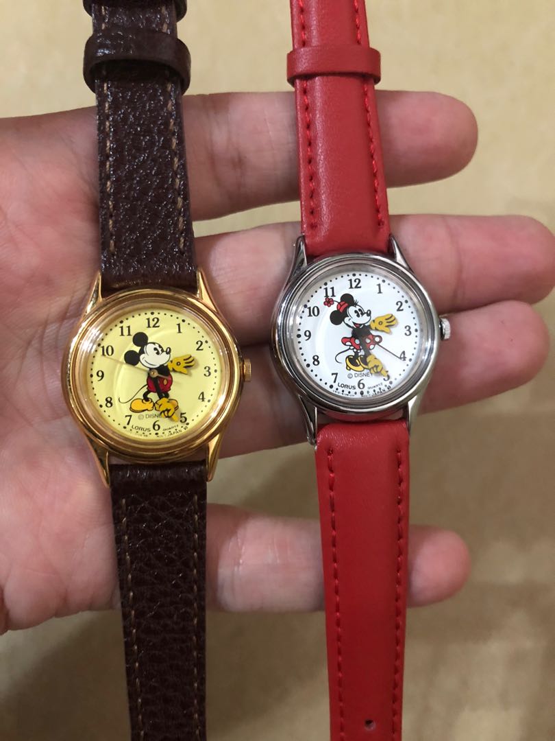 Minnie mouse hotsell lorus watch