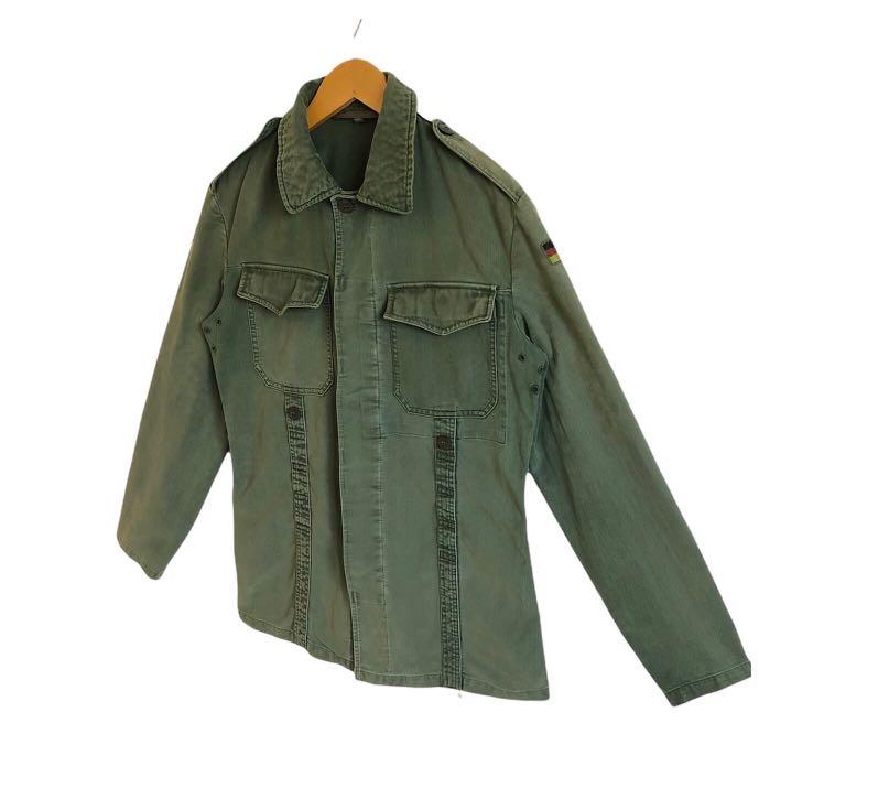 Vintage Schwarz Passau Germany Army Military Jacket, Men's Fashion