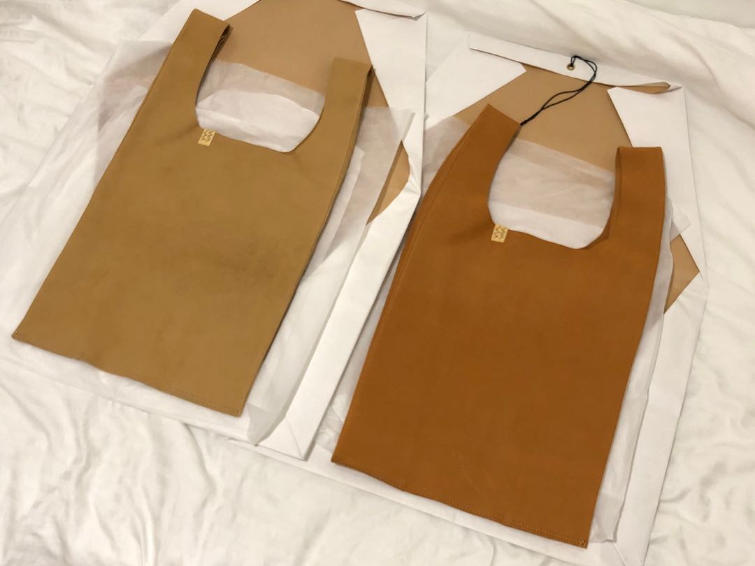 visvim MARKET BAG (M) (FR VEG.LB), 名牌, 手袋及銀包- Carousell