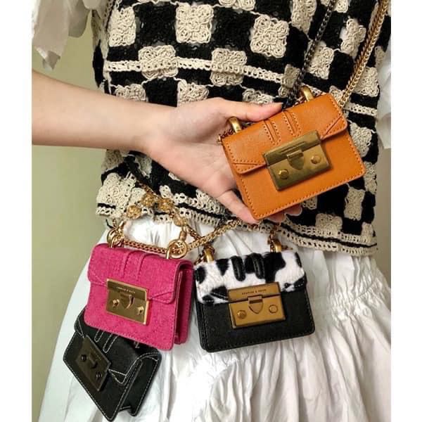 With Box Charles and Keith Micro Bag Mystery Box Women s Fashion