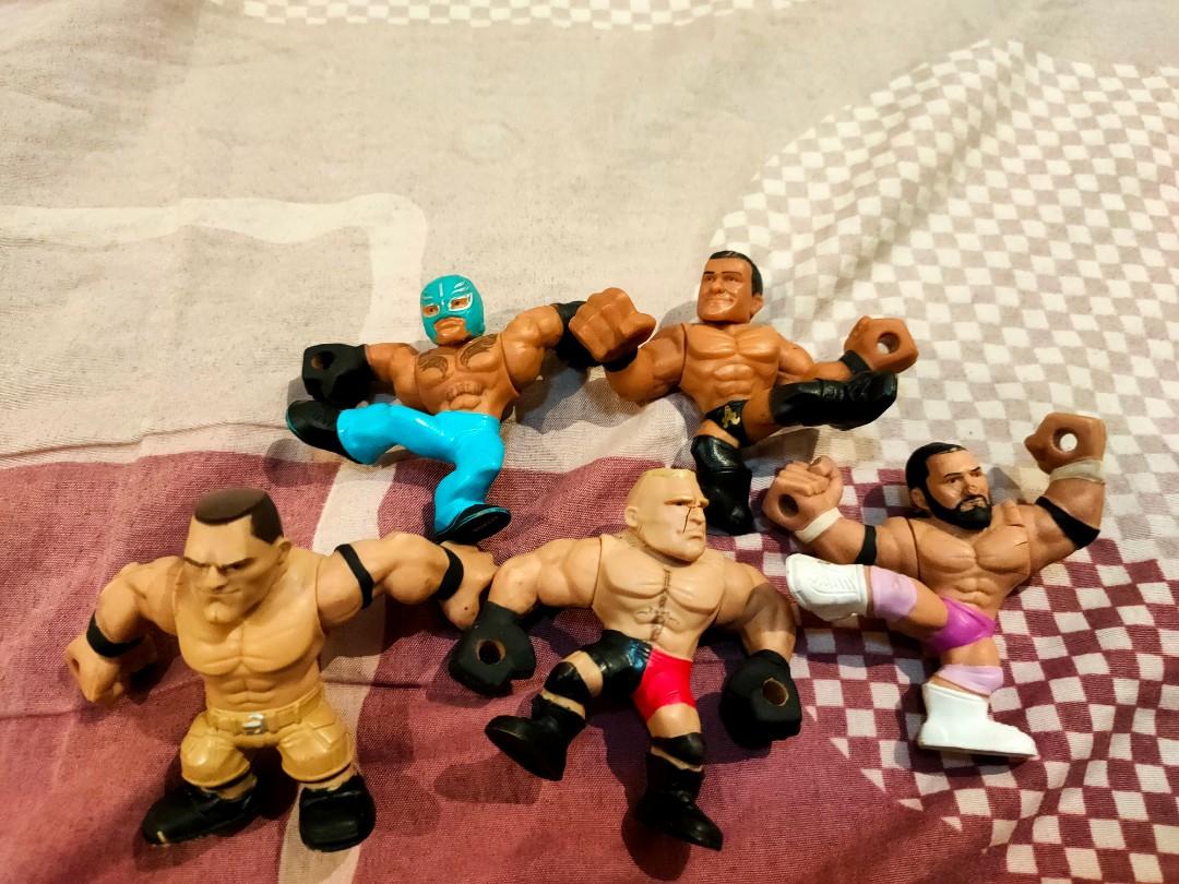 Wwe rubber action figures discount