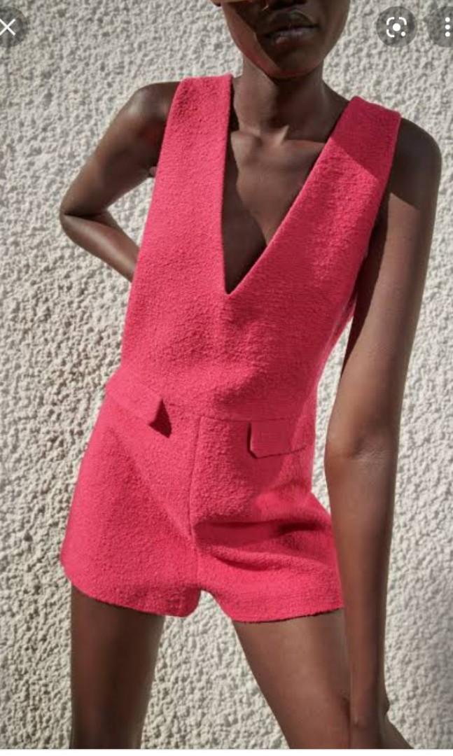 Textured playsuit clearance
