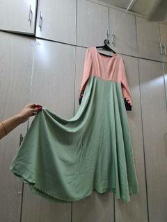 Zawara dress pastel color
