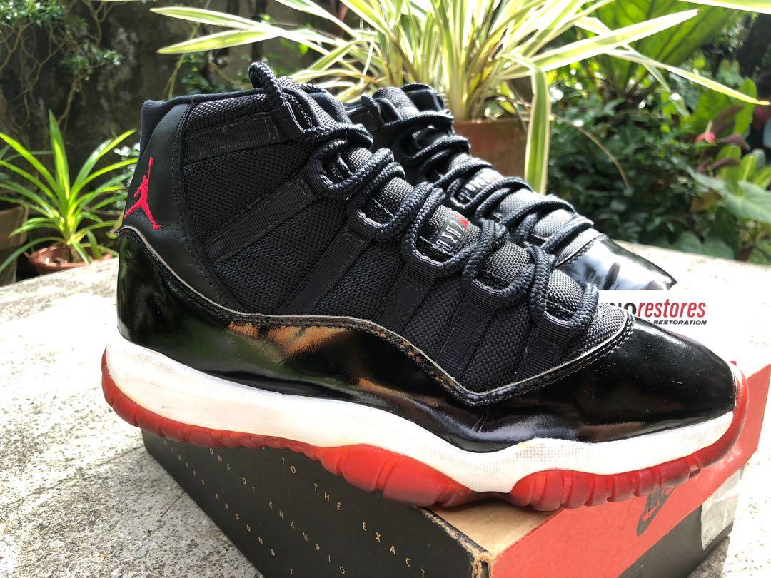 1996 NIKE AIR JORDAN 11 BRED OG US8 新品