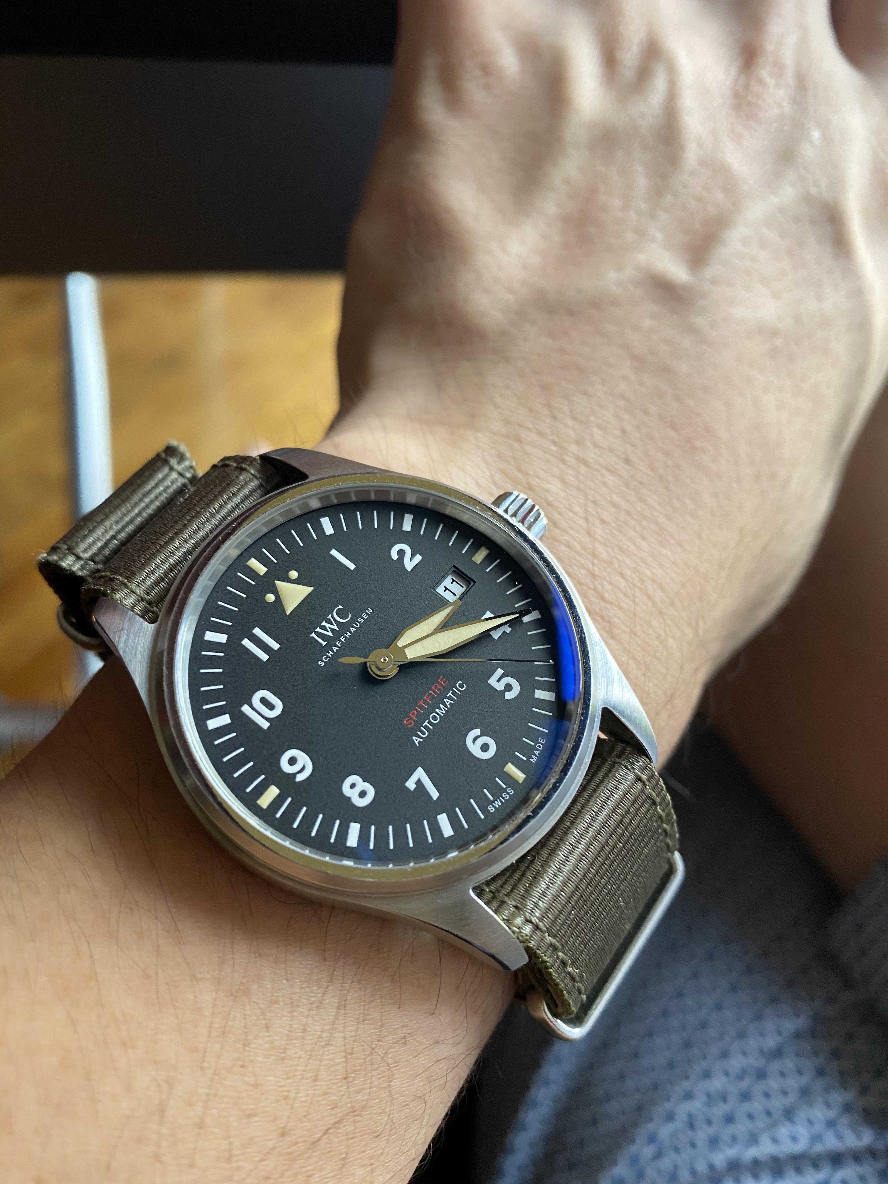 2019 IWC Automatic Spitfire Pilot Watch
