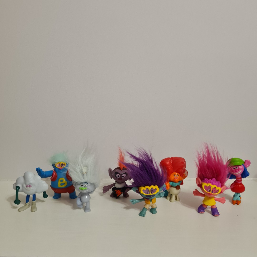 TROLLS World Tour April/May 2020 McDonalds Happy Meal Toys 1-10 