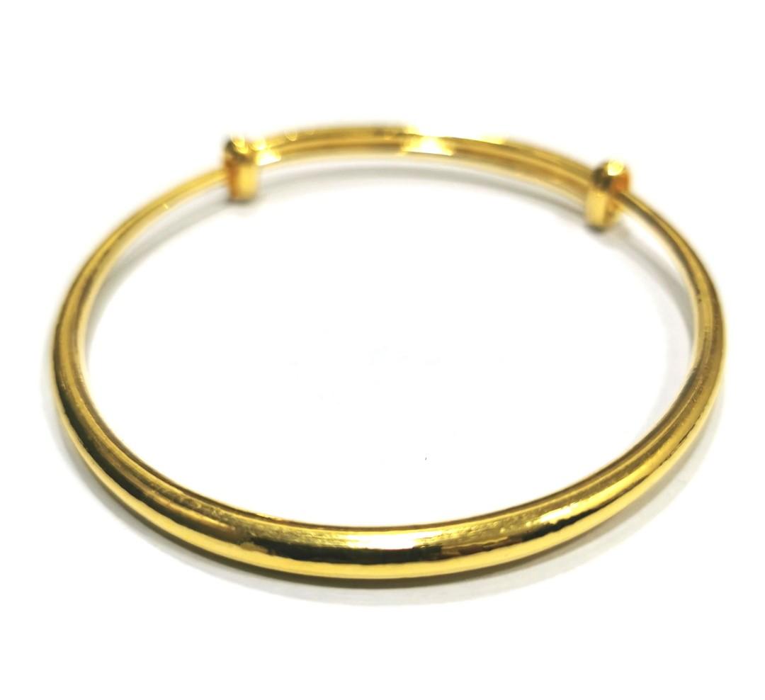 Gold watch cheap bangle