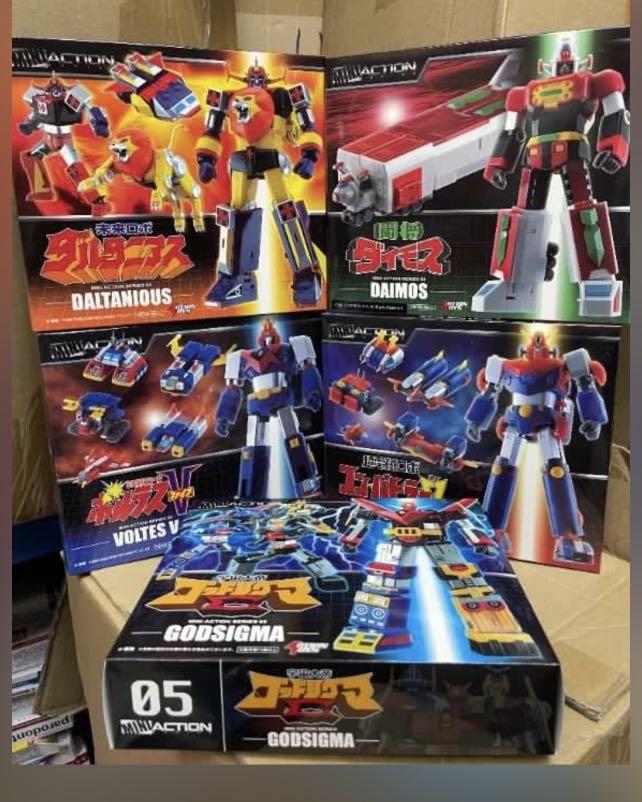 未開封品 MINI ACTION SERIES 05 宇宙大帝ゴッドシグマ FEWTURE DIRECT