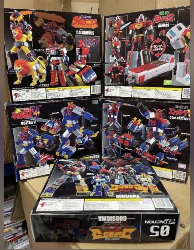 未開封品 MINI ACTION SERIES 05 宇宙大帝ゴッドシグマ FEWTURE DIRECT