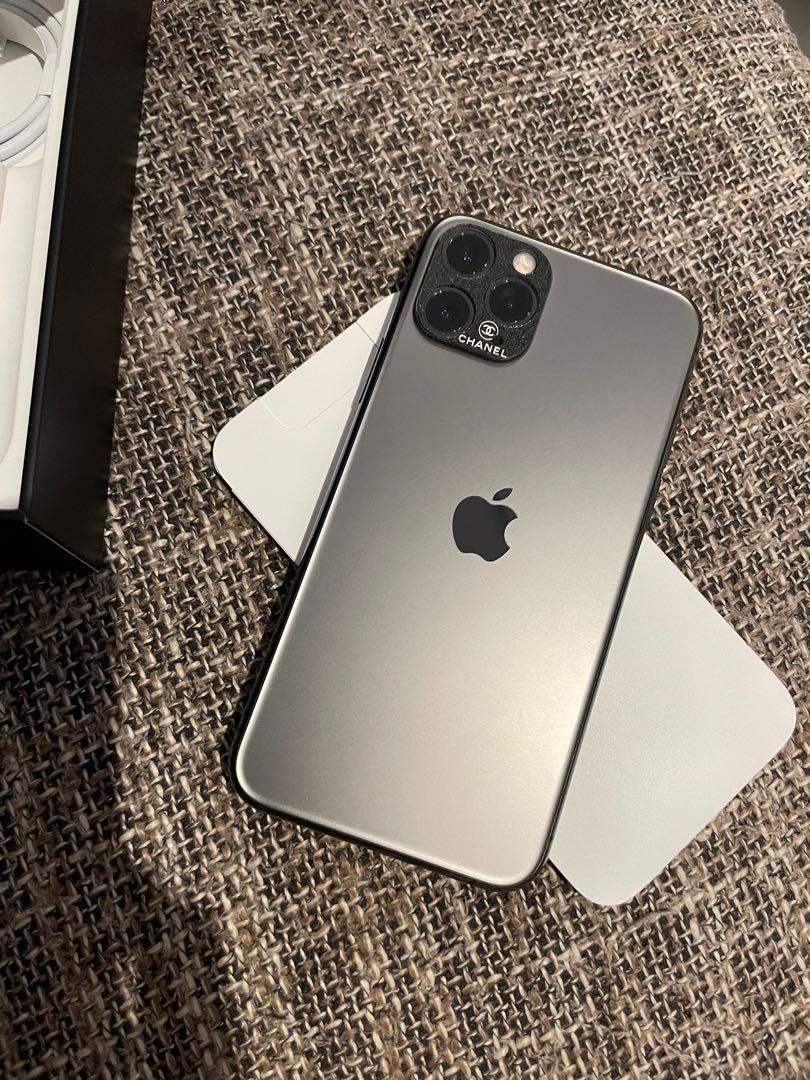 蘋果Apple iPhone 11 pro 256G 曜石黑自用二手極新, 手機及配件 