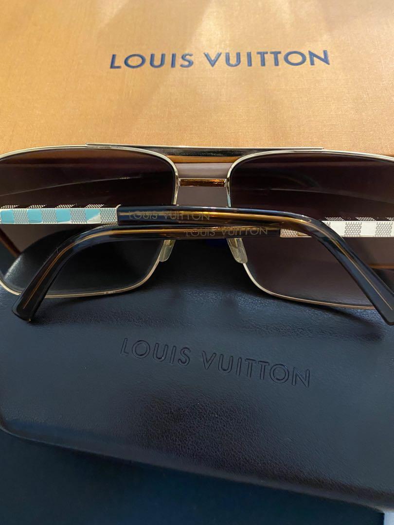 💯% AUTHENTIC LOUIS VUITTON Men Sunglasses preloved, Men's Fashion