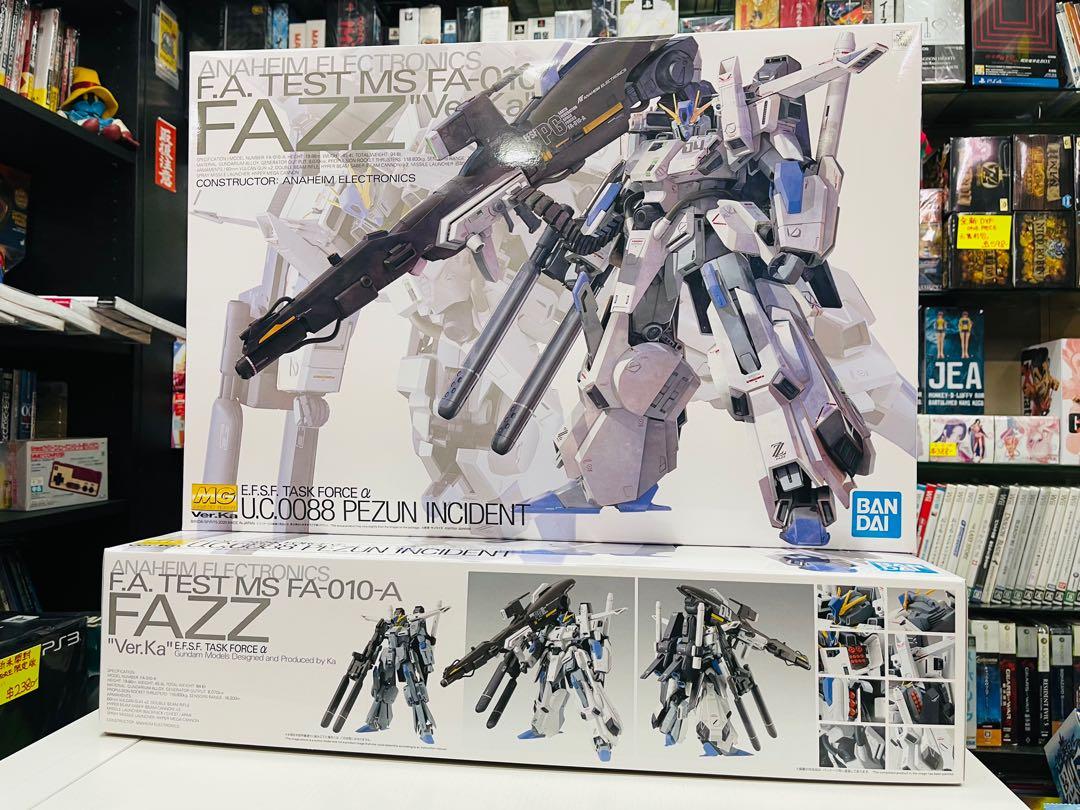 現貨】 BANDAI 模型MG FAZZ GUNDAM VER KA. U.C.0088 重裝型ZZ