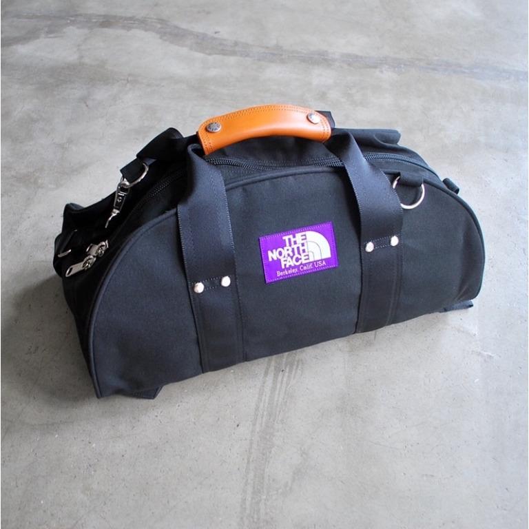 The north face purple on sale label 3way duffle bag