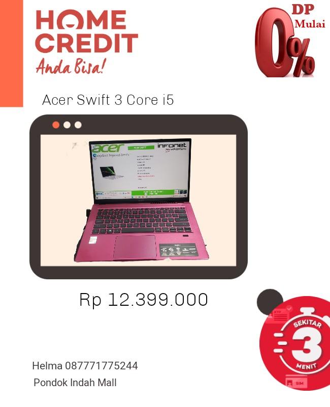 Acer Swift 3 Core i5 Kredit Cepat Dp Murah Tanpa Kartu Kredit ...