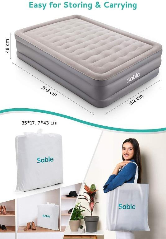 Sable air bed hot sale