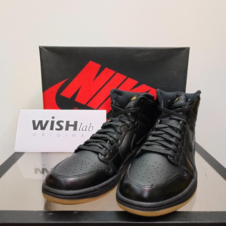 AIR JORDAN 1 RETRO BLACK GUM Men s Fashion Footwear Sneakers on