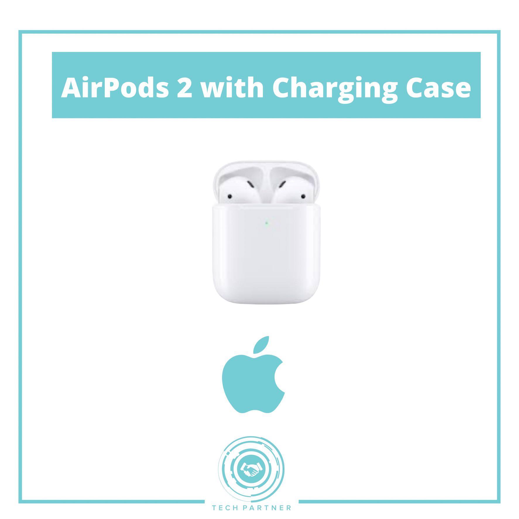 Airpods 2 (with Charging Case) (Category: Earphones) located in Pasig City. Submitted by techpartnerph (Listing ID 1127556231, Image 1). Description: For Sale: Airpods 2 (with Charging Case) Brand New and Sealed Original 5 Days Store Warranty for Factory Defects 1 Year Apple Warranty .