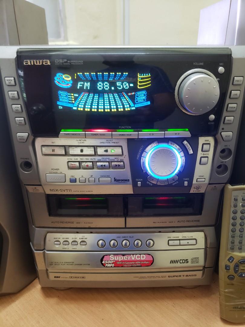 Aiwa hifi music system 4500w pmpo outlet