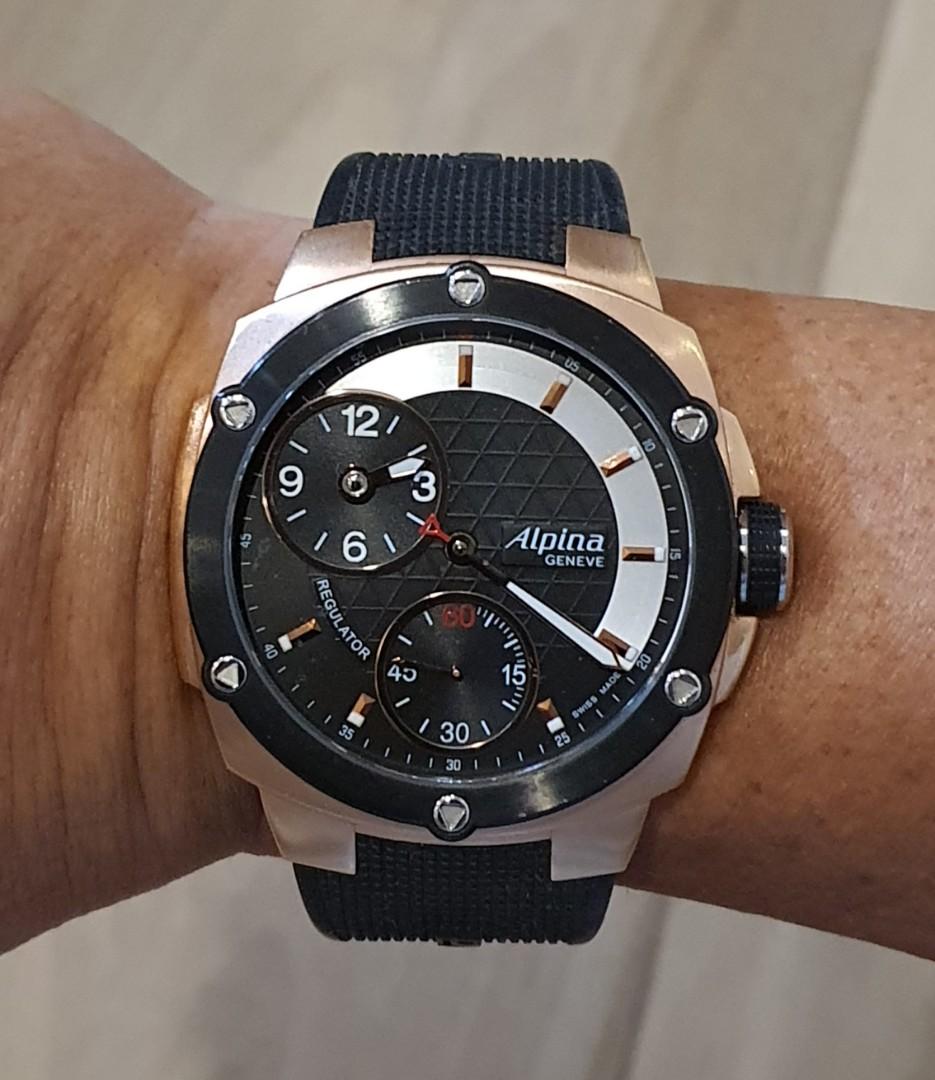 Alpina Avalanche Extreme Regulator Rose Gold Swiss Watch