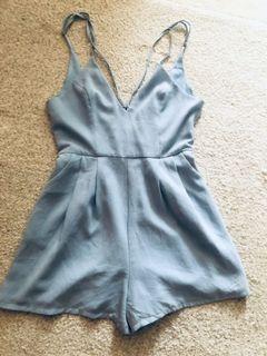 Angel Biba PLAYSUIT 10 Baby Blue