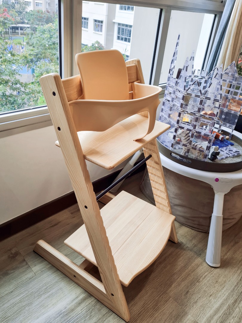 Ashwood Baby High Chair similar to Stokke Tripp Trapp, Babies & Kids