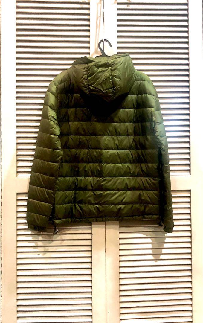 Zara green puffer jacket sale mens