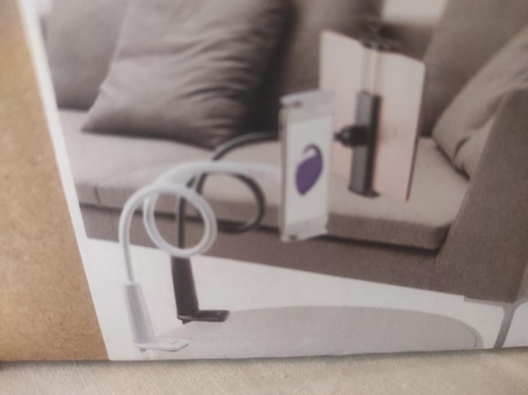 Awei flexible phone & tablet holder (Category: Mounts & Holders) located in Quezon City. Submitted by pancakewhipped777 (Listing ID 1127530036, Image 2). Description: Awei Flexible phone / tablet holder Color: black Dm, Chat Carousel! or Call: 0918-287-8700 Thanks!.