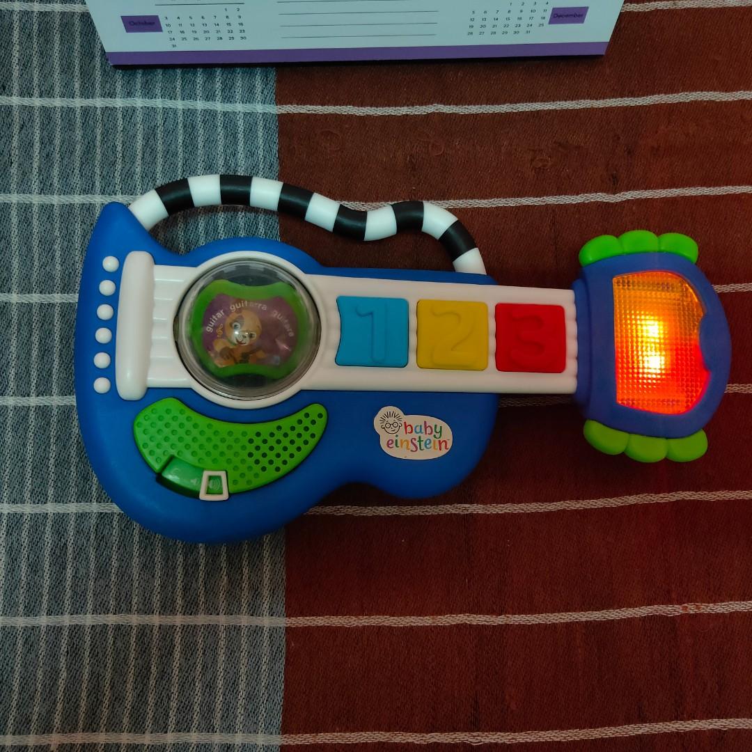 Baby Einstein Rock Light and Roll Guitar Learning Music Lights Up