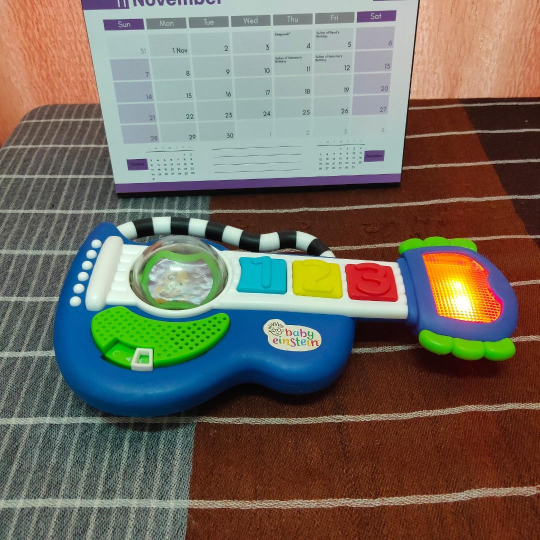 Baby Einstein Rock Light and Roll Guitar Learning Music Lights Up