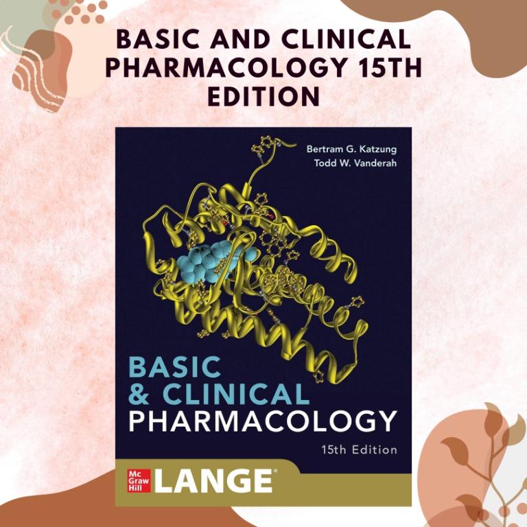 Basic and Clinical Pharmacology 15th edition, Hobbies & Toys, Books & Magazines, Textbooks on ...
