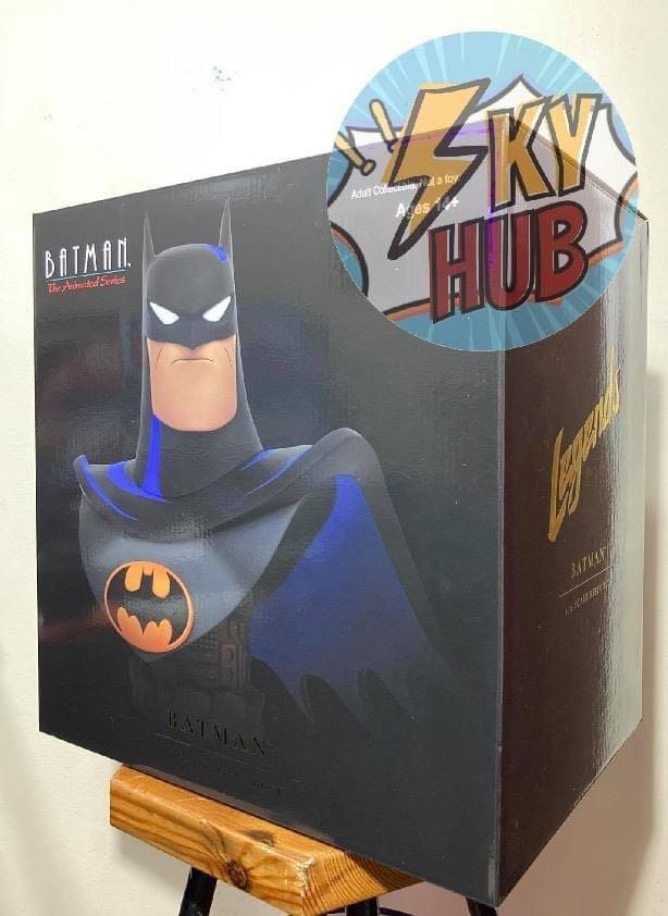 BATMAN: THE ANIMATED SERIES - 1:2 BATMAN BUST (Category: Figurines & Statues) located in Marikina City. Submitted by batmannrobin (Listing ID 1127606944, Image 1). Description: Product: BATMAN: THE ANIMATED SERIES - 1:2 BATMAN BUST Price Down: P16500 (before P17500) Description: Approximately 10 inches (25.40cm) | Resin | Limited edition of 1,000pieces Condition: On Hand | Ready to deliver | MISB Meetups: Marikina Heights, Marikina city Shipping: