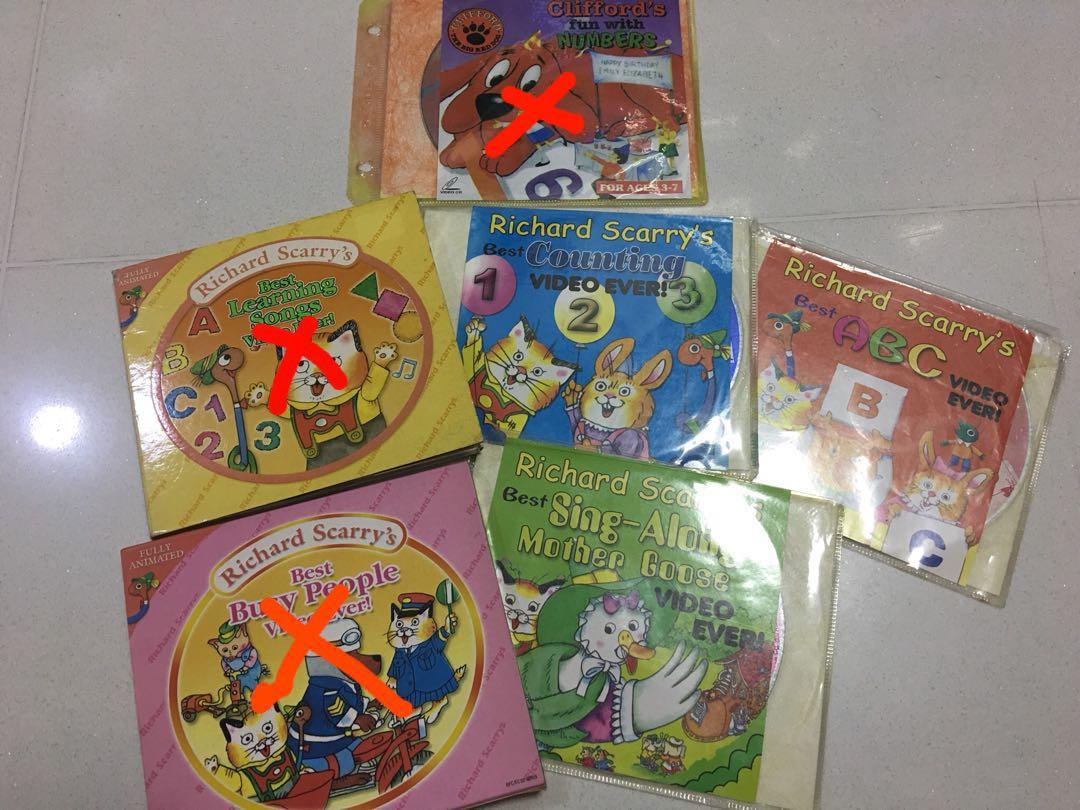 Best selling Richard Scarry children learning videos / VCD ...