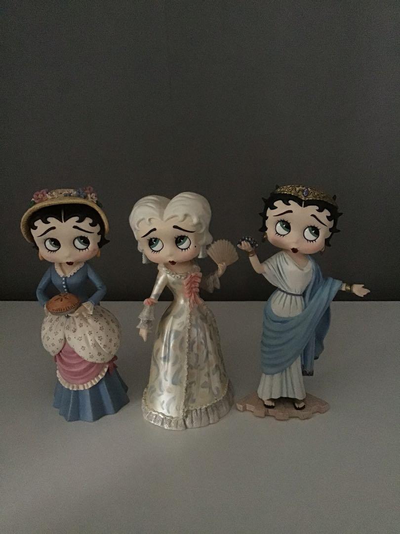 Lot De 6 Figurines Betty Boop D'occasion - Collection Pin-up