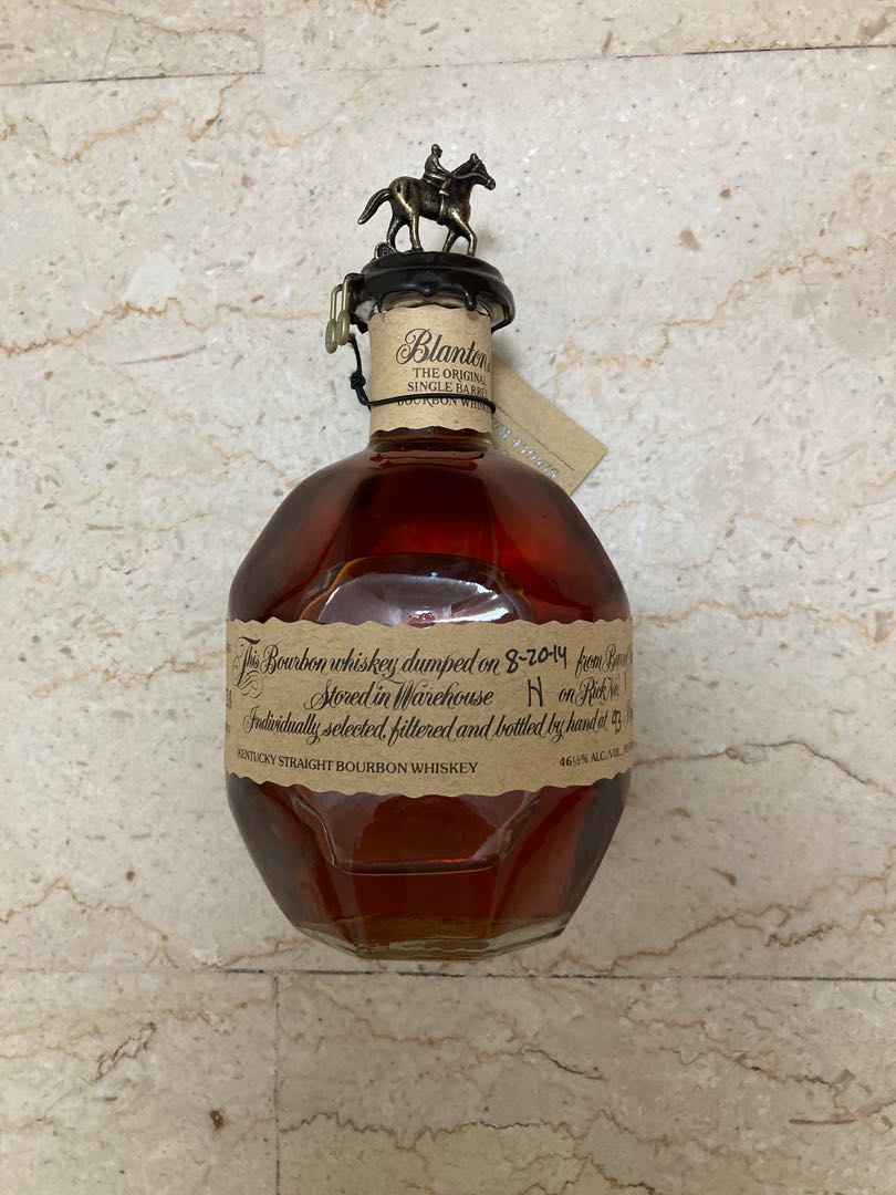 Blanton's The Original Single Barrel Bourbon Whisky Whiskey ...