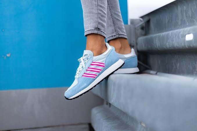 Adidas periwinkle shoes Clearance