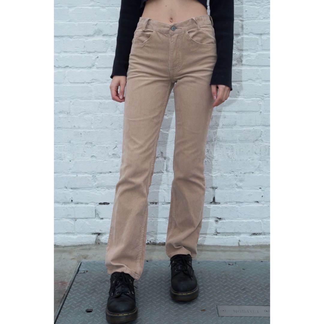 Brandy Melville Jada Corduroy Nude 